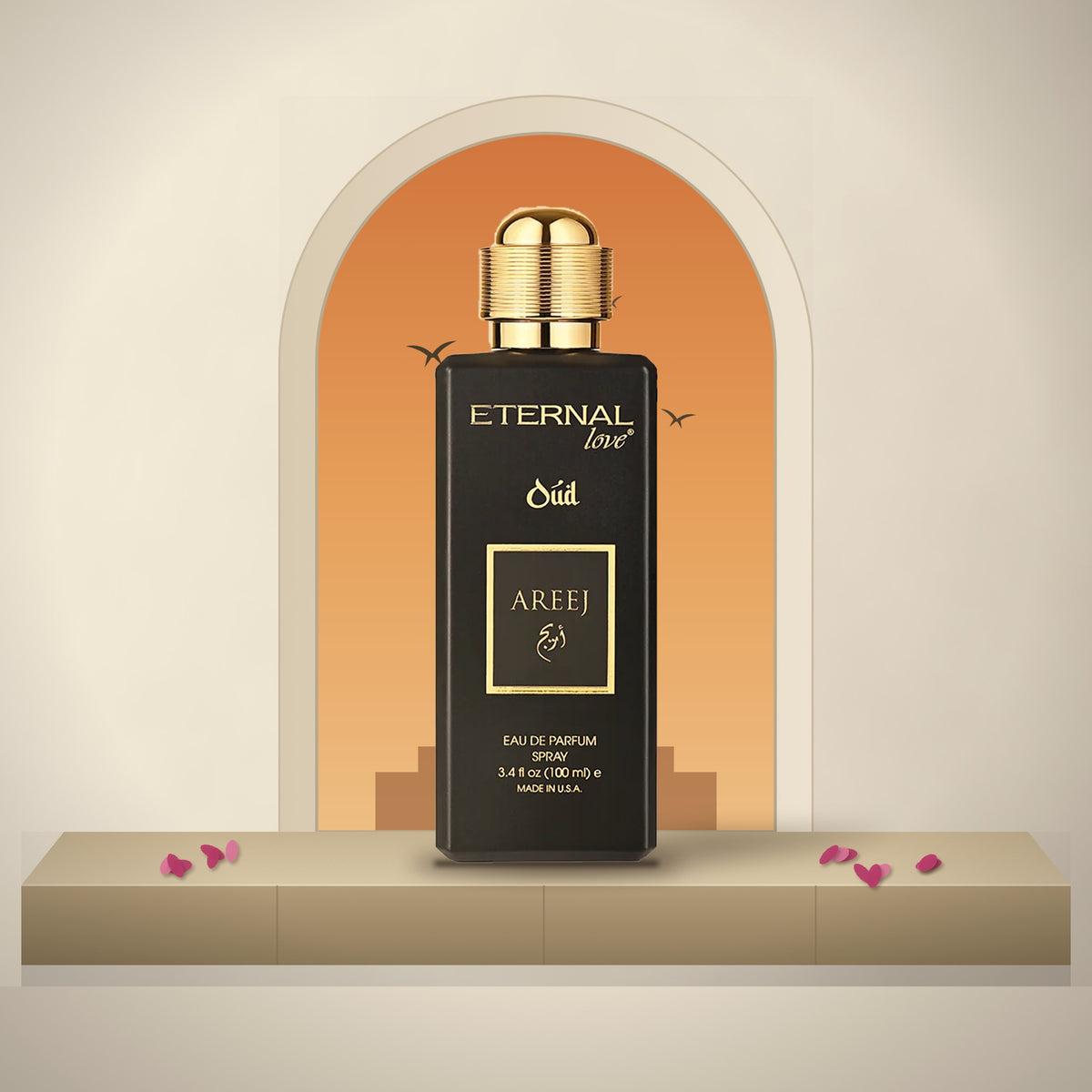 Eternal Love Oud Areej Eau de Parfum Spray 3.4 oz (100 ml)